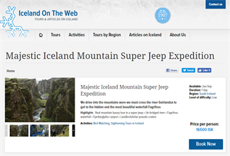 Majestic Iceland Expedition